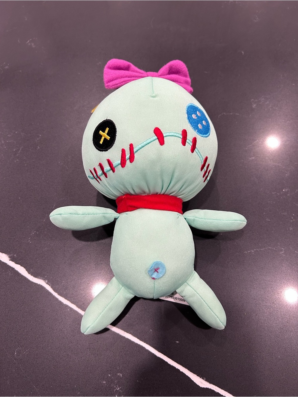 Disneyland Paris Scrump Plush Doll Lilo & Stitch Disney Rare RagDoll Collectible